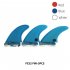 Surf Fins FCS 2 G3 G5 G7 Fins Honeycomb Fiberglass Fins Surf Surfboard Fin blue G3