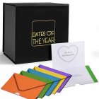 Surprise Edition Couples Date Night Box With Sealed Date Ideas, Couples Gift For Valentine's With 52 Cards Sealed Date Ideas Gift