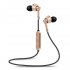 Sweatproof Wireless Bluetooth Earphones Sport Gym Headphones for iPhone Samsung  Black