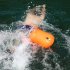 Swim Belts Swim Buoy Swimming Lifesaving Drifting Bag Highly Visible Buoy Float For Open Water  Safe Swim Training  Swimmers  Triathletes  Kayakers  Snorkelers 