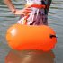 Swim Belts Swim Buoy Swimming Lifesaving Drifting Bag Highly Visible Buoy Float For Open Water  Safe Swim Training  Swimmers  Triathletes  Kayakers  Snorkelers 