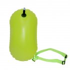 Swim Belts Swim Buoy Swimming Lifesaving Drifting Bag Highly Visible Buoy Float For Open Water, Safe Swim Training, Swimmers, Triathletes, Kayakers, Snorkelers Fluorescent Yellow