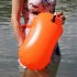 Swim Belts Swim Buoy Swimming Lifesaving Drifting Bag Highly Visible Buoy Float For Open Water  Safe Swim Training  Swimmers  Triathletes  Kayakers  Snorkelers 