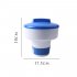 Swimming Pool Chemical Floater Chlorine Bromine Tablets Floating Dispenser Applicator Spa Hot Tub Supplies 5 inch