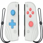 Switch Joy Con Wireless Gaming NS (L/R) Controllers Bluetooth Gamepad Light gray