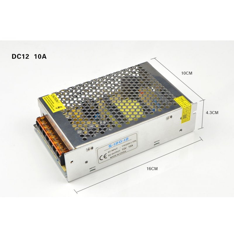 Switching Power Supply DC12V 1A 2A 3A 5A 8A 10A 15A 20A 30A AC 110V 220V 240V to DC 12 Volts AC-DC 12 V for 12V LED Strip