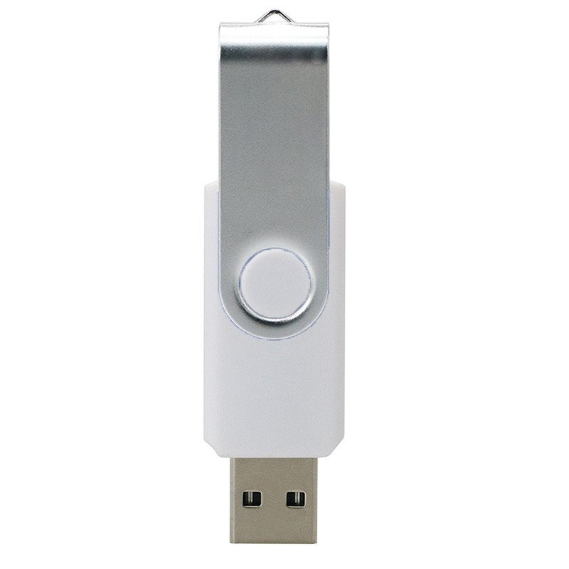 Swivel Usb 2 .0 1.0  Flash Drive Concise Portable U Disk L18 High Speed U Disk white_16G