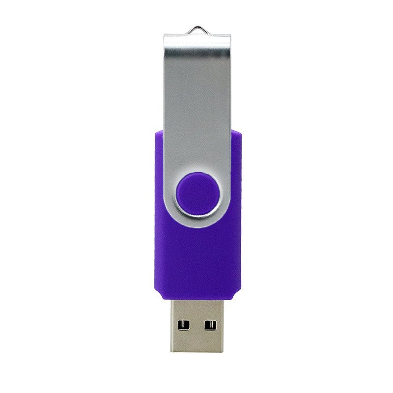 Swivel Usb 2 .0 1.0  Flash Drive Concise Portable U Disk L18 High Speed U Disk Navy blue_64G