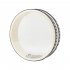 Sy 83 6 inch Ocean Drum Double sided Transparent Wooden Musical Instruments Wood color
