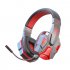 Sy t830 Wireless Bluetooth Headset Low latency Luminous E sports Gaming Earphone Black Red