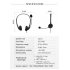 Sy490 Wire controlled Computer Usb Headphones With Microphone Office Home Network Class Teaching Aids 3 5MM earphone