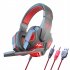 Sy830mv Wired Gaming Headset With Microphone 3 5mm Powerful Sound Headphones For Computer Pc