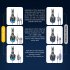 Sy850 Luminous Gaming Headset Noise Cancelling Soft Earmuff Headphones With Microphone For Smartphones Pc white blue