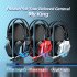 Sy850mv Illuminated Wire Control Gaming Headset Noise Cancelling Headphones With Microphone Compatible For Ps4 white blue