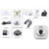 Sycloud iP01 Portable Wireless Camera captures it all at 720p  30FPS with 80 Degree Viewing Angle and has a Micro SD Card Slot