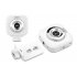 Sycloud iP01 Portable Wireless Camera captures it all at 720p  30FPS with 80 Degree Viewing Angle and has a Micro SD Card Slot