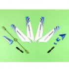 Syma S107 Parts  4 Main Blades 1 Set of Tail Accessories 2 Tail Blades 1 Balance Rod