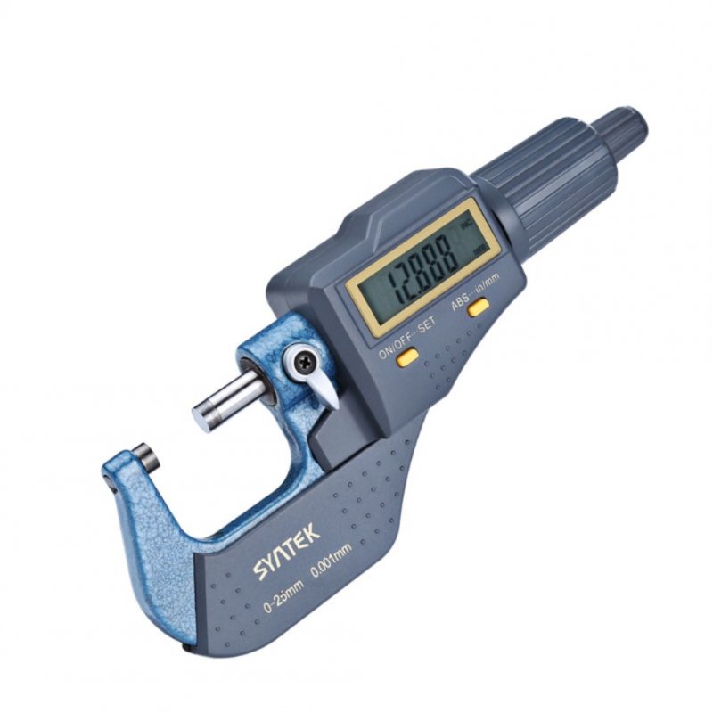 Syntek Micrometer High Quality Steel High Precision 0.001mm Digital Display 50-75mm