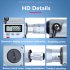 Syntek Micrometer Steel High Precision 0 001mm IP65 Waterproof Digital Display