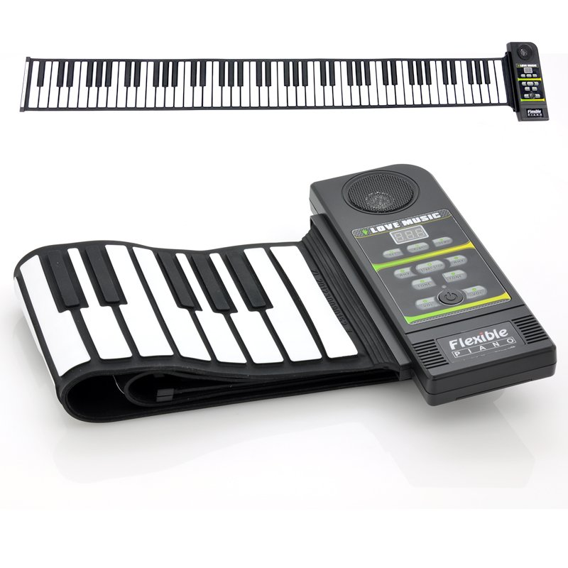 Flexible Roll Up Synthesizer Keyboard Piano