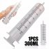 Syringe Rinser Feeder Large Capacity Wide Opening Enema Perfusion Device 150ml