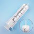 Syringe Rinser Feeder Large Capacity Wide Opening Enema Perfusion Device 80ml