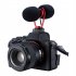 T mic Camera Dual End Microphone Vlog Directional Directional Microphone Compatible With Mobile Phones Cameras Recording Pens black