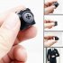 T shirt Button 1080p Hd Mini Camera Photos Video Audio Loop Recording Outdoor Portable Micro Camcorder black