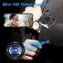 T shirt Button 1080p Hd Mini Camera Photos Video Audio Loop Recording Outdoor Portable Micro Camcorder black