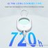 T02 Hidden Camera Detectors Anti Spy Detector Tracker Infrared Signal Scanner Device For Office Bedroom Hotel Cars Indoor White