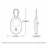 T02 Hidden Camera Detectors Anti Spy Detector Tracker Infrared Signal Scanner Device For Office Bedroom Hotel Cars Indoor White