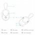 T02 Hidden Camera Detectors Anti Spy Detector Tracker Infrared Signal Scanner Device For Office Bedroom Hotel Cars Indoor White