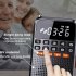 T1 Portable FM Radio Easy Adjustment Pocket Radio Longest Lasting Retro Radio With Telescopic Antenna For Elder Home Running black