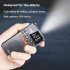 T1 Portable FM Radio Easy Adjustment Pocket Radio Longest Lasting Retro Radio With Telescopic Antenna For Elder Home Running black