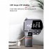 T1 Portable FM Radio Easy Adjustment Pocket Radio Longest Lasting Retro Radio With Telescopic Antenna For Elder Home Running black
