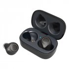 T1 TWS Support AptX ACC TWS True Wireless Bluetooth 5.0 Earphone CVC8 Noise-Cancellation with Bass HD Mic <span style='color:#F7840C'>Headset</span> Earbuds black
