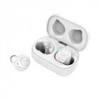 T1 TWS Support AptX ACC TWS True Wireless Bluetooth 5.0 Earphone CVC8 Noise-Cancellation with Bass HD Mic <span style='color:#F7840C'>Headset</span> Earbuds white