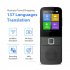 T10 Language Translator Device 137 Languages Translator Device Real Time High Accuracy Portable Online Offline Translation black