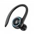 T10 Wireless Headset Noise Canceling Waterproof Earphones LED Lighting Stereo HIFI Single Headphone For Smart Phones Laptop Tablet black