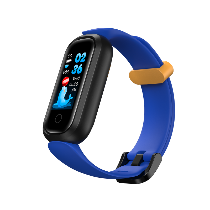 T12 Kids Smart Bracelet Real-time Heart Rate Monitor Waterproof Sport Smartwatch