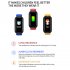 T12 Kids Smart Bracelet Real time Heart Rate Monitor Blood Pressure Sleep Monitoring Ip68 Waterproof Sports Smartwatch blue
