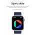 T13 Smart Watch P45 Bluetooth compatible Call Encoder Blood Oxygen Monitoring Dafit Sports Smartwatch Silver