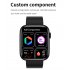 T13 Smart Watch P45 Bluetooth compatible Call Encoder Blood Oxygen Monitoring Dafit Sports Smartwatch Silver