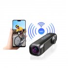 T198 4k Video Camera Wifi Head-Mounted Camcorder 2200mah Battery Vlogging Camera