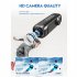 T198 4k Video Camera Wifi Head Mounted Camcorder 2200mah Battery Wearable Vlogging Camera Waterproof Black