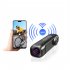 T198 4k Video Camera Wifi Head Mounted Camcorder 2200mah Battery Wearable Vlogging Camera Waterproof Black