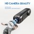T198 4k Video Camera Wifi Head Mounted Camcorder 2200mah Battery Wearable Vlogging Camera Waterproof Black