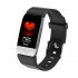 T1S Smart Watch For Women Men  Health Monitoring  Heart Rate Blood Pressure Blood Oxygen Monitor  1 14    Screen Activity Trackers Compatible For IOS Android Syst