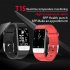 T1S Smart Watch For Women Men  Health Monitoring  Heart Rate Blood Pressure Blood Oxygen Monitor  1 14    Screen Activity Trackers Compatible For IOS Android Syst