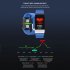 T1S Smart Watch For Women Men  Health Monitoring  Heart Rate Blood Pressure Blood Oxygen Monitor  1 14    Screen Activity Trackers Compatible For IOS Android Syst